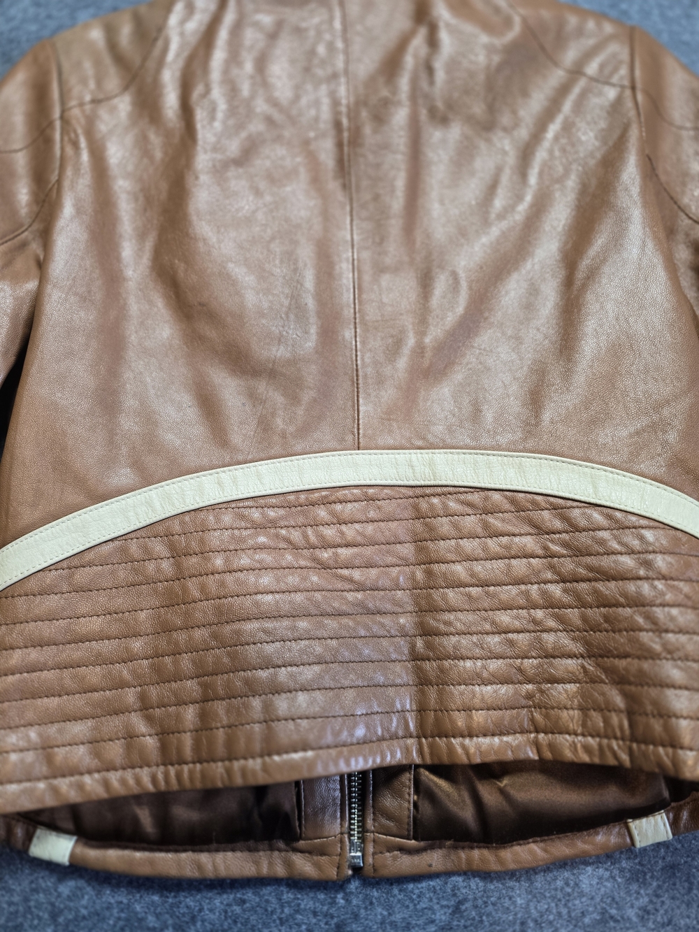 Vintage Leather Moto Jacket Small - Picture 13 of 13